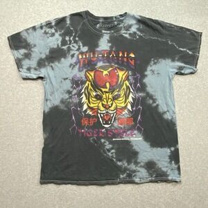 Wu-Tang Hip Hop Rap Music Song Tiger Style Electricity Tie-Dye T-Shirt Sz S/M